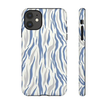 Ally Blue and Gray Tough Phone Case