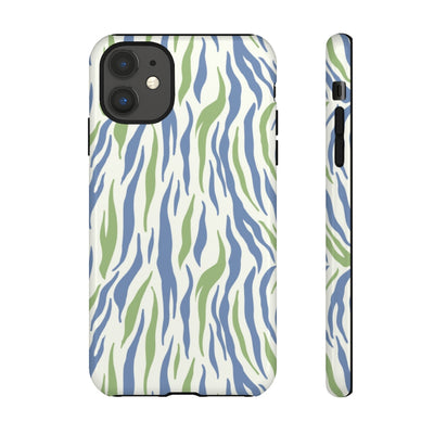 Ally Blue and Green Tough Phone Case