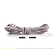 Colorful Round Elastic Shoelaces - Gray - Shoelace