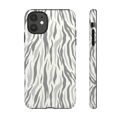 Ally Gray and Ivory Tough Phone Case