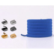 Flat Elastic Shoelaces - Royal blue - Shoelace