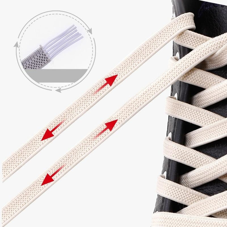 Flat Elastic Shoelaces - Shoelace