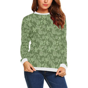 Lacey Green Crewneck Top - Crewneck Top