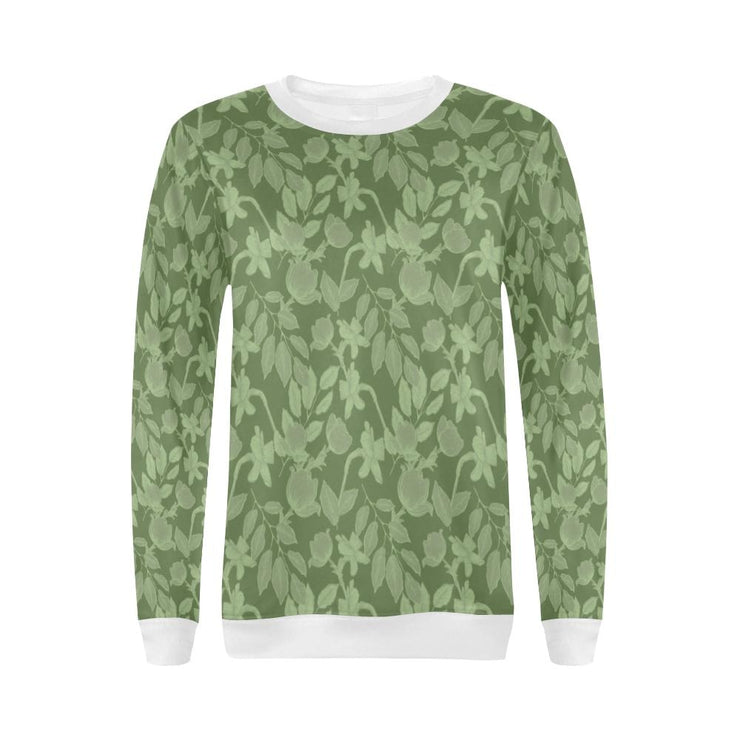 Lacey Green Crewneck Top - XS - Crewneck Top