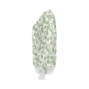 Lacey Ivory Green Crewneck Top - Crewneck Top