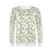 Lacey Ivory Green Crewneck Top - XS - Crewneck Top