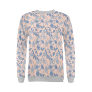 Lacey Pink Blue Crewneck Top - Crewneck Top