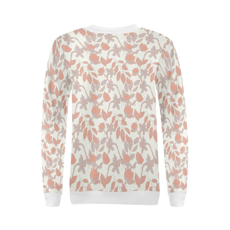 Lacey Pink Ivory Women’s Crewneck Top - Crewneck Top