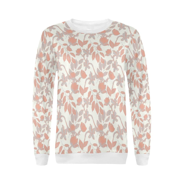 Lacey Pink Ivory Women’s Crewneck Top - XS - Crewneck Top