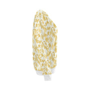 Lacey Yellow Ivory Crewneck Top - Crewneck Top