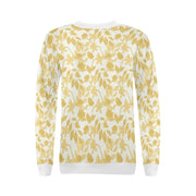Lacey Yellow Ivory Crewneck Top - Crewneck Top