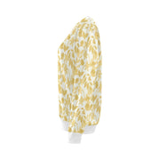 Lacey Yellow Ivory Crewneck Top - Crewneck Top