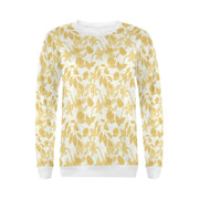 Lacey Yellow Ivory Crewneck Top - XS - Crewneck Top