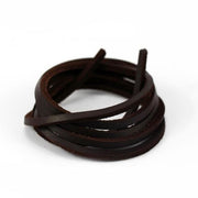 Leather Shoelaces - Coffee - Shoelace