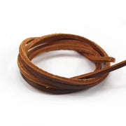 Leather Shoelaces - Dark Brown - Shoelace