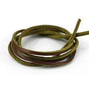 Leather Shoelaces - Light Green - Shoelace