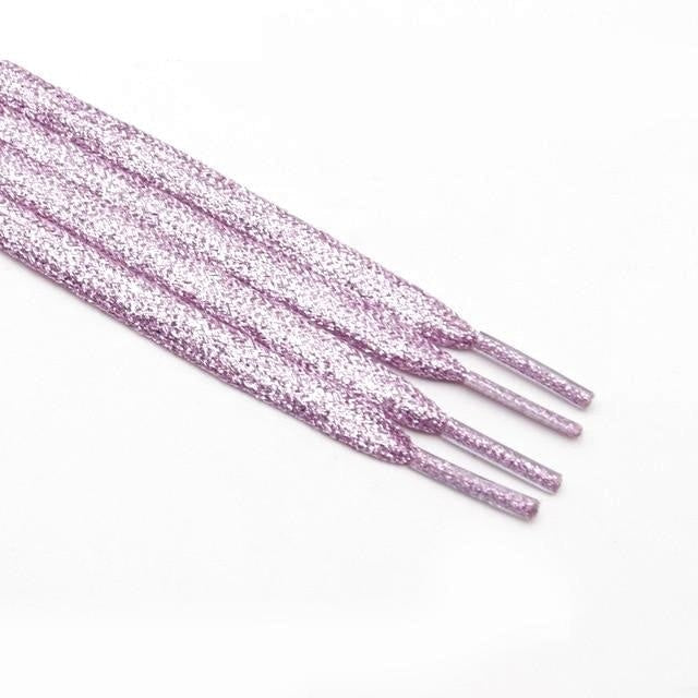 Metallic Shoelaces - Light Purple / 80 cm - Shoelace