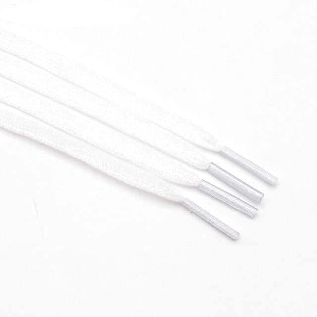 Metallic Shoelaces - White / 80 cm - Shoelace