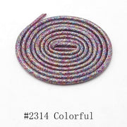 Round Metallic Shoelaces - Colorful / 100 cm - Shoelace
