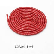 Round Metallic Shoelaces - Red / 100 cm - Shoelace