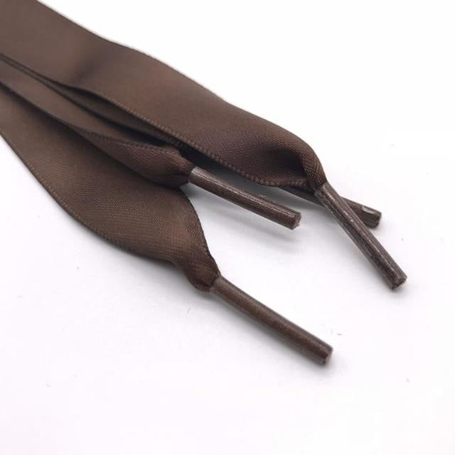 Satin Shoelaces - Chocolate - Shoelace