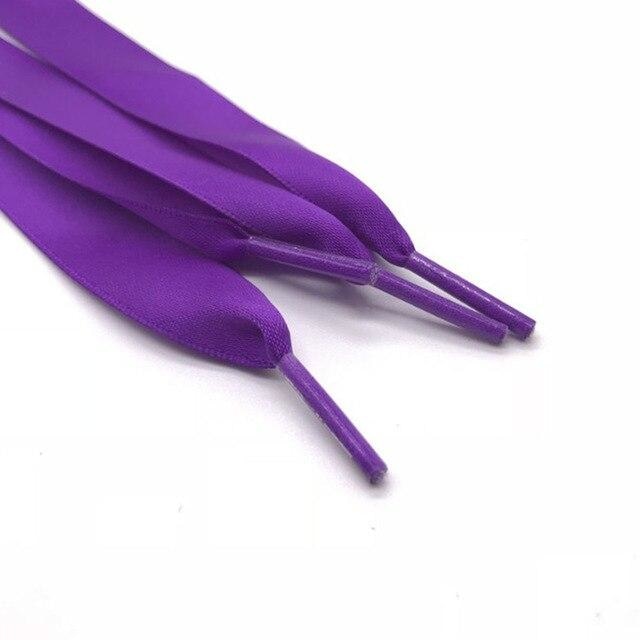 Satin Shoelaces - Purple - Shoelace