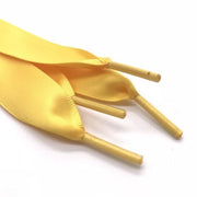 Satin Shoelaces - Yellow - Shoelace