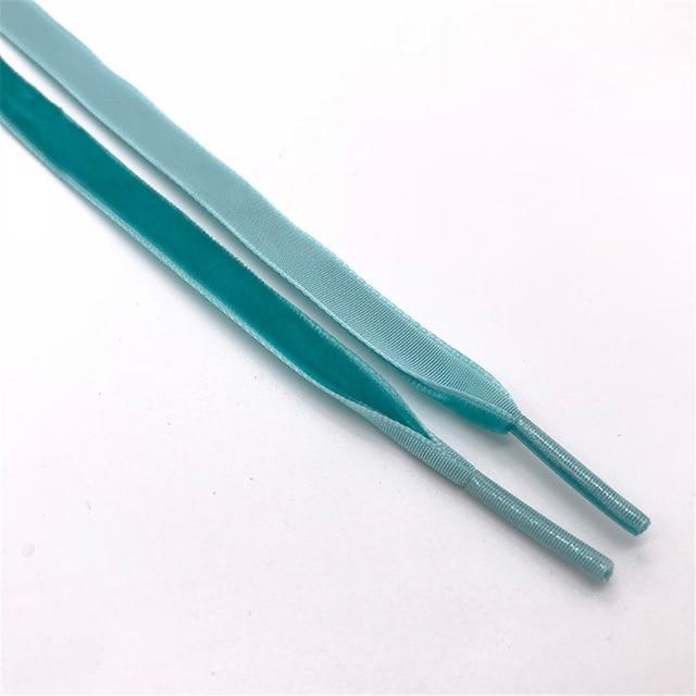 Velvet Shoelaces - Lake green / 80cm - Shoelace