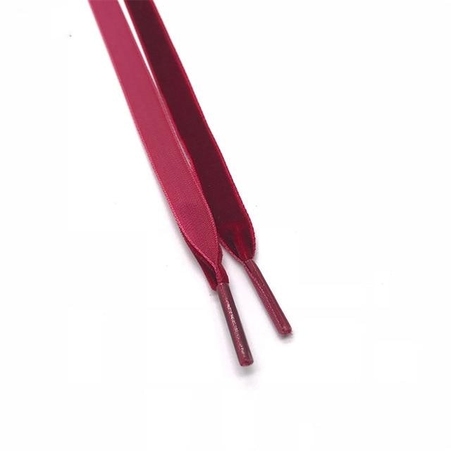 Velvet Shoelaces - Wine Red / 80cm - Shoelace