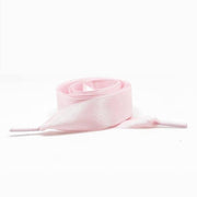 Wide Satin Shoelaces - Pink / 100 cm - Shoelace
